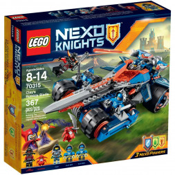 Конструктор LEGO Nexo Knights 70315 Устрашающий разрушитель Клэя