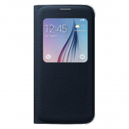 Чехол для Samsung Galaxy S6 S-View Cover (EF-CG920BBE), Black