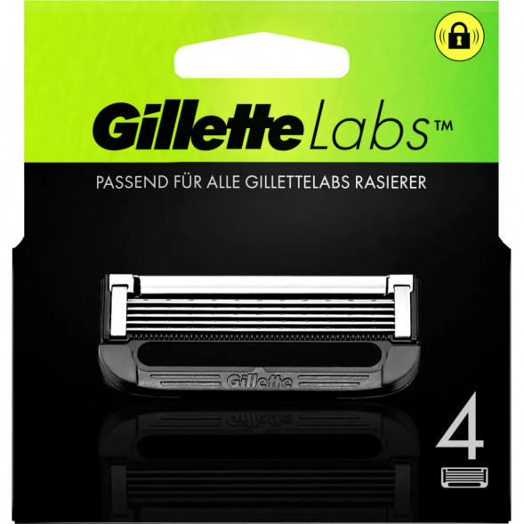 Лезвия для бритвы Gillette Labs, 4 шт. в Липецке