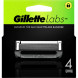 Лезвия для бритвы Gillette Labs, 4 шт. в Липецке