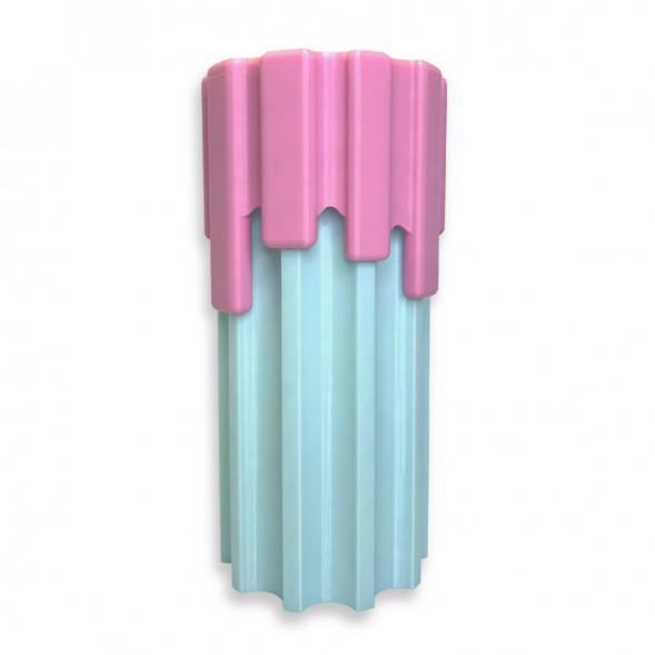 Ваза HatRom Drip, розовый - бирюзовый в Липецке