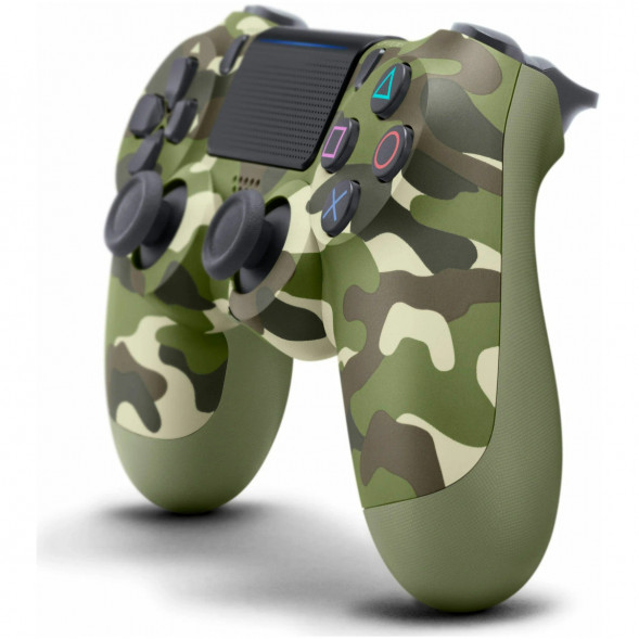 Геймпад Sony DualShock 4 v2 CUH-ZCT2, зеленый камуфляж