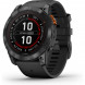 Умные часы Garmin Fenix 7X Solar серый с черным ремешком 010-02541-01 в Липецке