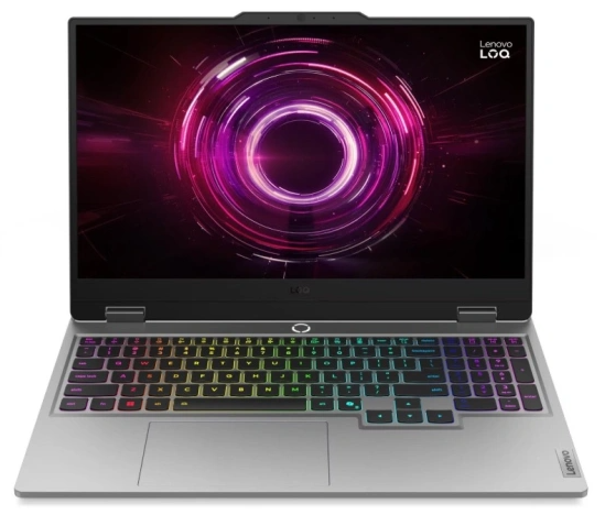 Ноутбук Lenovo LOQ 15AHP10 (83JG003EPB) (15.6 &amp;quot;, Ryzen 7 250 3.3 ГГц, 8 ядер, 16 Гб DDR5, 512 Гб SSD, GeForce RTX 5050, Windows 11 Home), Серый в Липецке