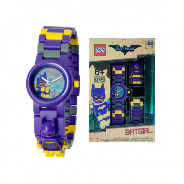 Часы LEGO Super Heroes 8020844 Batman Movie Бэтгерл с минифигуркой в Липецке