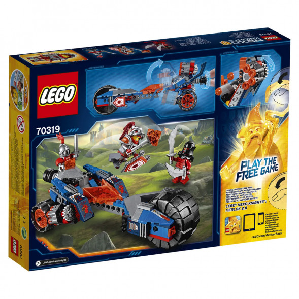 Конструктор LEGO Nexo Knights 70319 Молниеносная машина Мэйси в Липецке