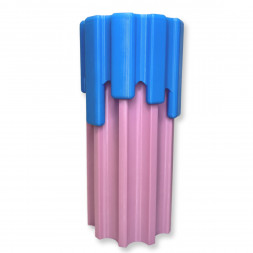 Ваза HatRom Drip, розовый - синий