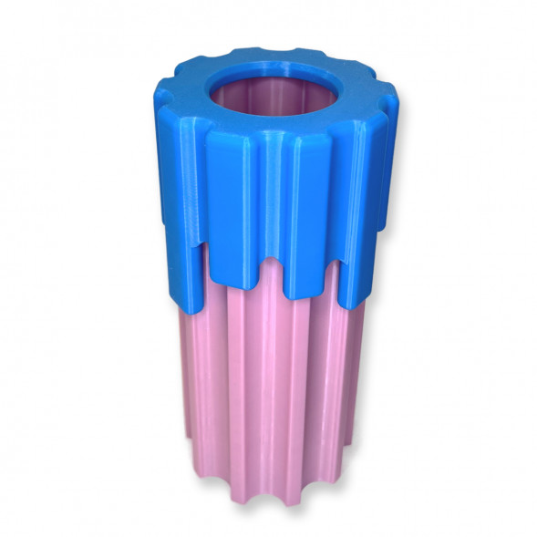 Ваза HatRom Drip, розовый - синий в Липецке