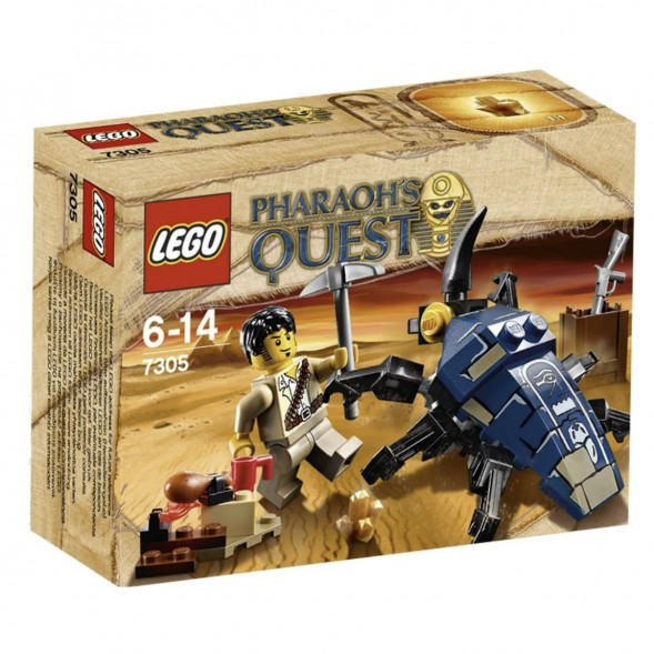 Конструктор LEGO Pharaohs Quest 7305 Атака скарабея в Липецке