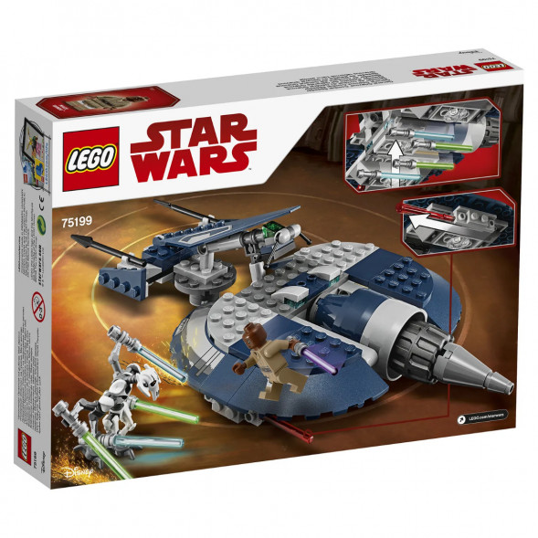 Конструктор LEGO Star Wars 75199 Боевой спидер генерала Гривуса в Липецке