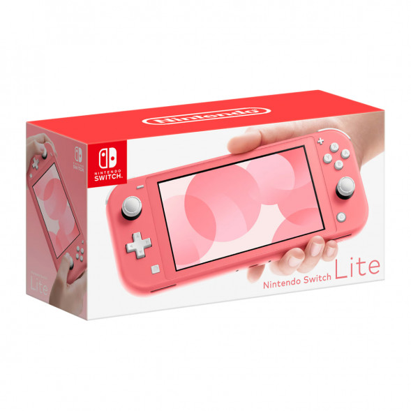 Игровая приставка Nintendo Switch Lite 32 ГБ, коралловый в Липецке