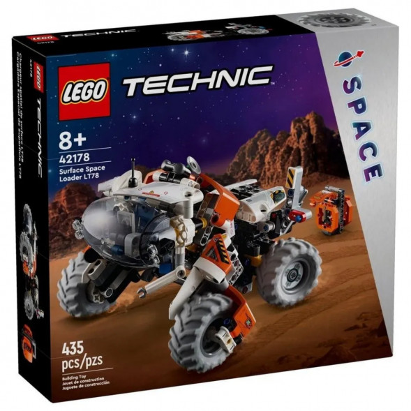 Конструктор LEGO Technic 42178 Поверхностный космический погрузчик LT78 в Липецке
