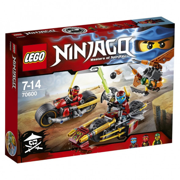 Конструктор LEGO Ninjago 70600 Погоня на мотоциклах в Липецке