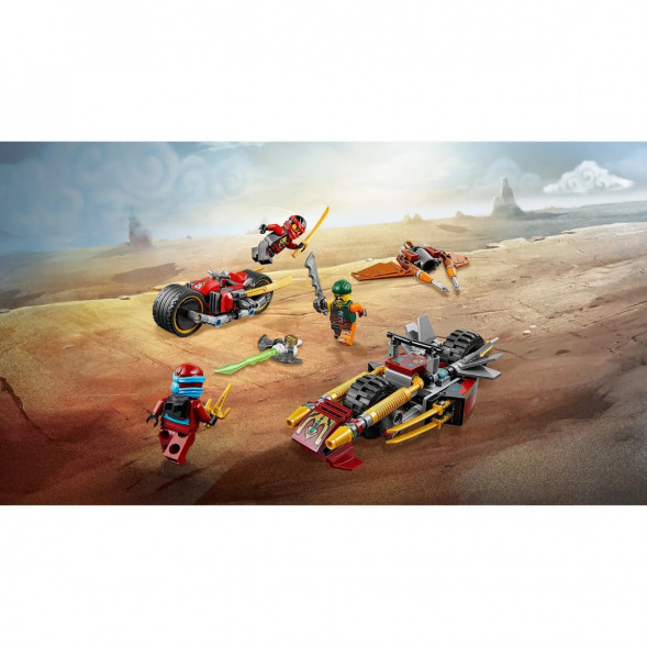 Конструктор LEGO Ninjago 70600 Погоня на мотоциклах в Липецке