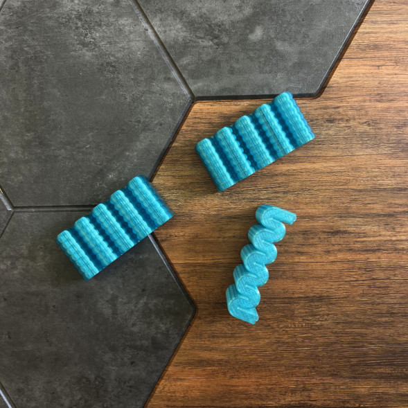 Мыльница HatRom ZigZag, голубой в Липецке