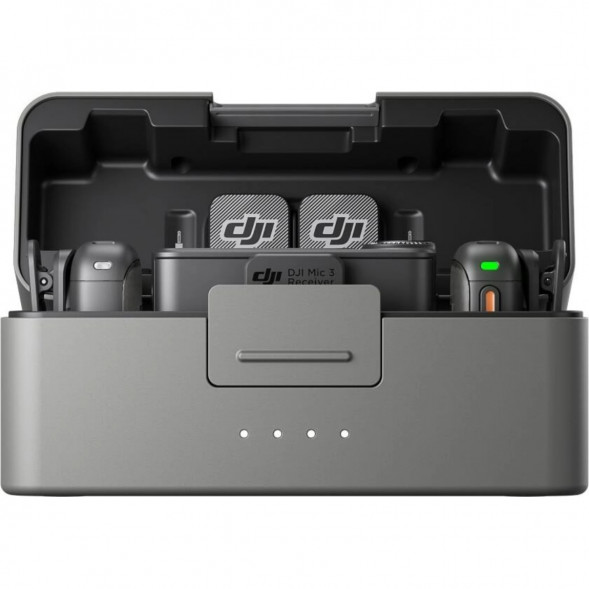 Беспроводной микрофон DJI Mic 3 (2 TX + 1 RX + Charging Case) в Липецке