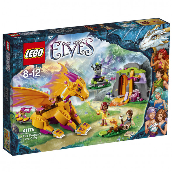 Конструктор LEGO Elves 41175 Лавовая пещера дракона огня в Липецке