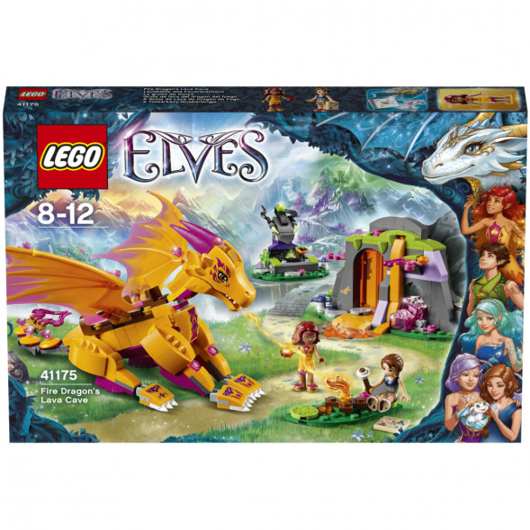 Конструктор LEGO Elves 41175 Лавовая пещера дракона огня в Липецке