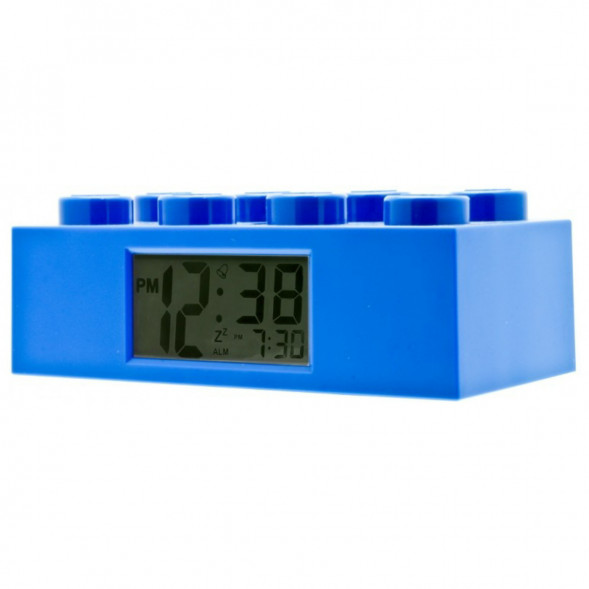 Будильник LEGO 9002151 Кирпичик, синий в Липецке