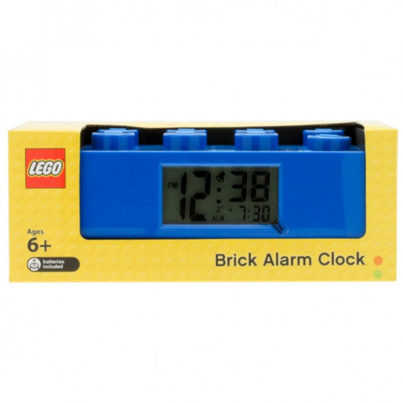 Будильник LEGO 9002151 Кирпичик, синий в Липецке
