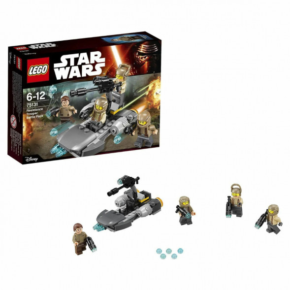 Конструктор LEGO Star Wars 75131 Боевой набор Сопротивления в Липецке