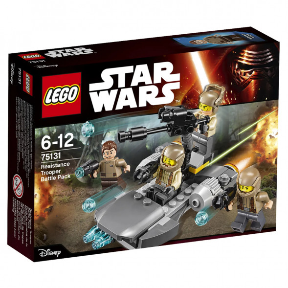 Конструктор LEGO Star Wars 75131 Боевой набор Сопротивления в Липецке