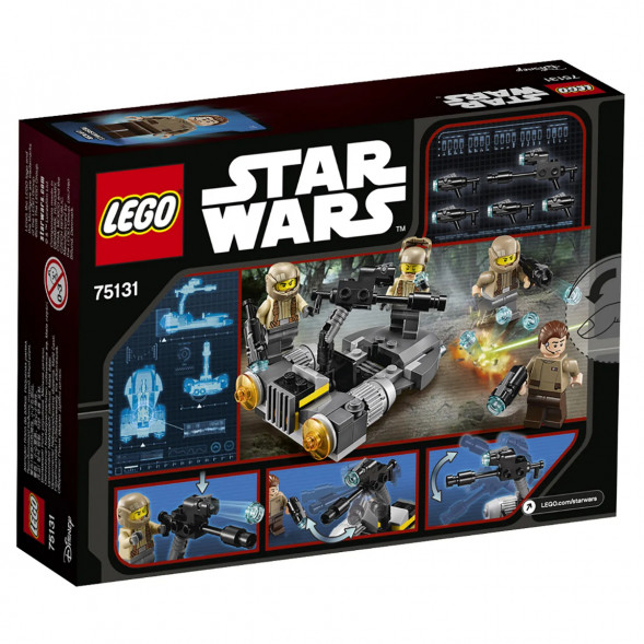 Конструктор LEGO Star Wars 75131 Боевой набор Сопротивления в Липецке