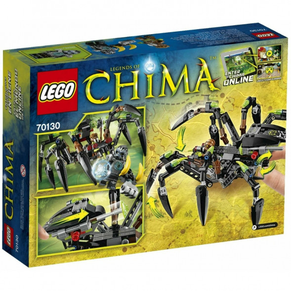 Конструктор LEGO Legends of Chima 70130 Паучий охотник Спарратуса в Липецке