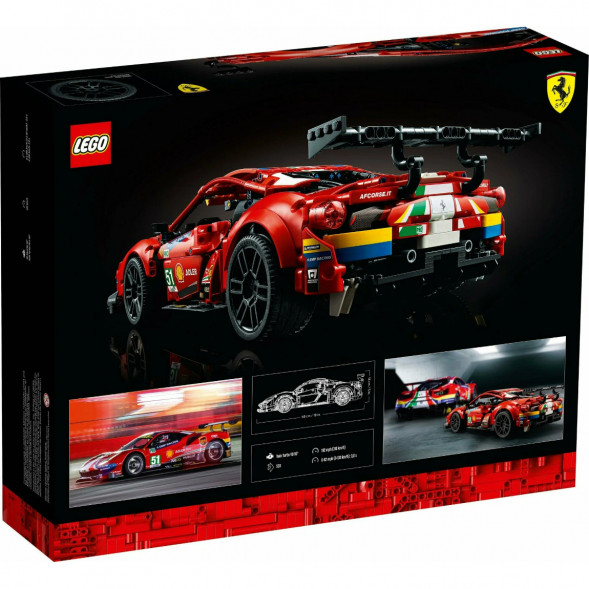 Конструктор LEGO Technic 42125 Ferrari 488 GTE &amp;quot;AF Corse #51&amp;quot; в Липецке
