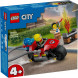 Конструктор LEGO City 60410 Пожарно-спасательный мотоцикл в Липецке