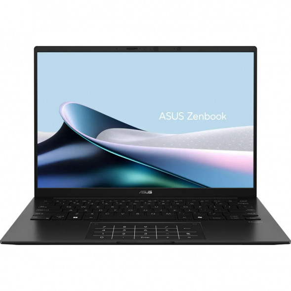 Ноутбук ASUS Zenbook 14 UM3406GA-QD132 (14&amp;quot;, OLED, AMD Ryzen AI 5 430 2ГГц, 4 ядра, 16ГБ LPDDR5x, 512ГБ SSD, AMD Radeon 840M, без ОС), черный в Липецке