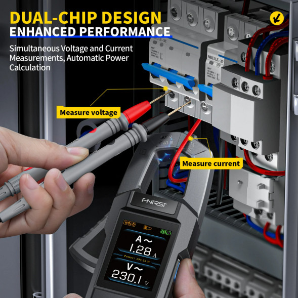 Токовые клещи Fnirsi DMC-100 в Липецке
