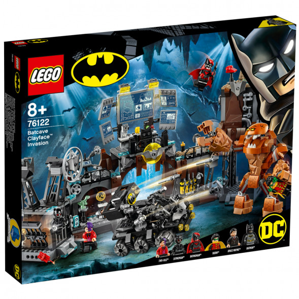 Конструктор LEGO Super Heroes 76122 Вторжение Глиноликого в бэт-пещеру в Липецке