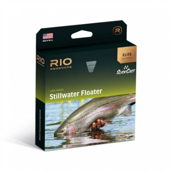 Леска RIO Elite Stillwater Floater WF7F, Orange/Green/Yellow в Липецке