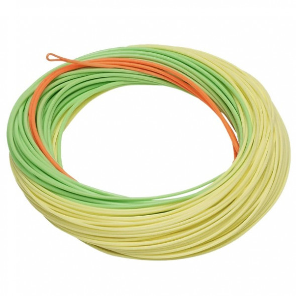 Леска RIO Elite Stillwater Floater WF7F, Orange/Green/Yellow в Липецке