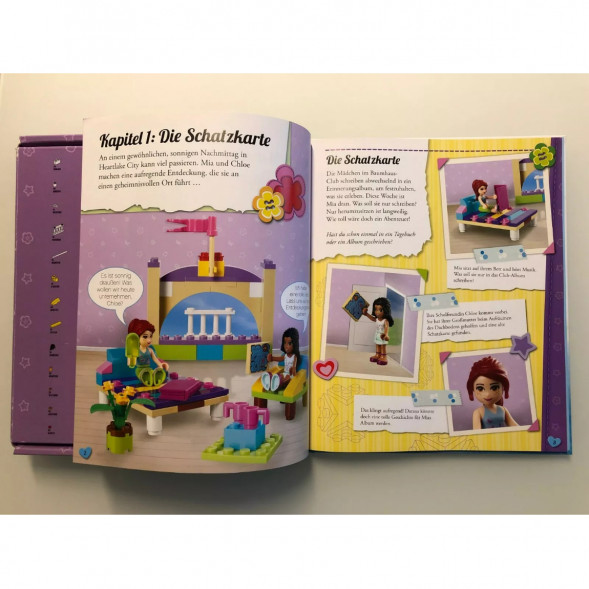 Книга и набор кубиков LEGO Friends Buch &amp;amp; Steine-Set Zwei Freundinnen auf Schatzsuche в Липецке