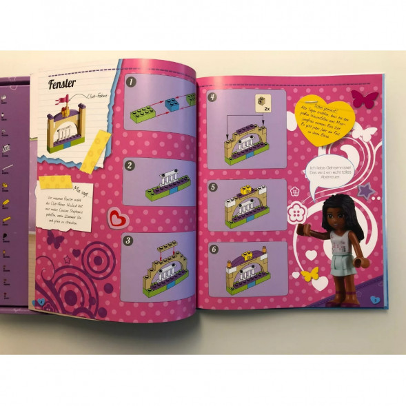 Книга и набор кубиков LEGO Friends Buch &amp;amp; Steine-Set Zwei Freundinnen auf Schatzsuche в Липецке