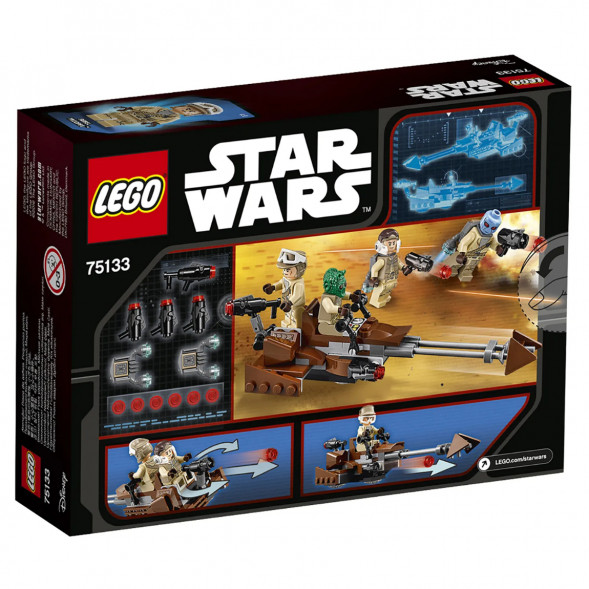 Конструктор LEGO Star Wars 75133 Боевой набор Повстанцев в Липецке
