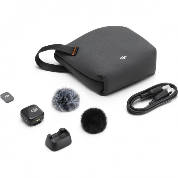 Микрофонный передатчик DJI Mic Mini (Infinity Black) в Липецке