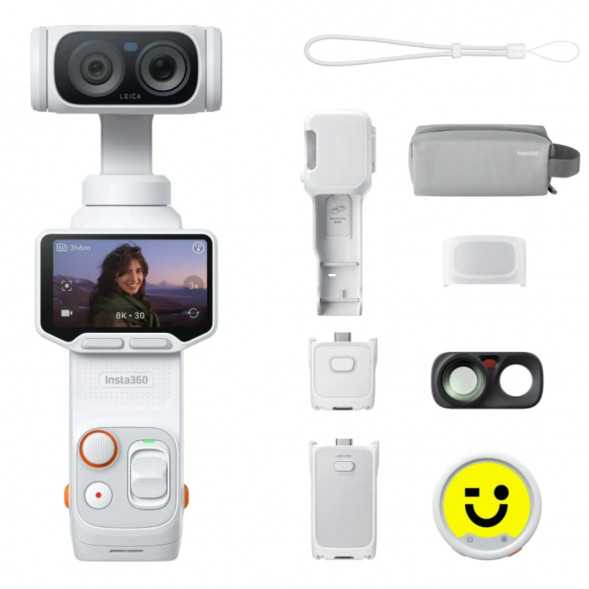 Экшн-камера Insta360 Luna Ultra Creator Bundle, White в Липецке