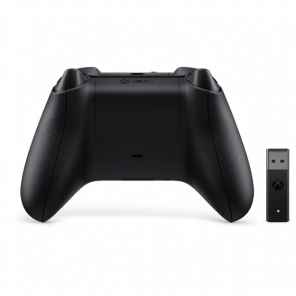 Геймпад Microsoft Xbox One and Series S/X Controller + беспроводной адаптер для PC, черный в Липецке