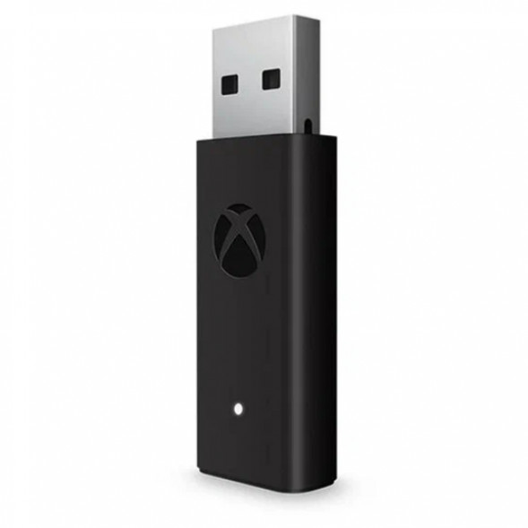 Геймпад Microsoft Xbox One and Series S/X Controller + беспроводной адаптер для PC, черный в Липецке