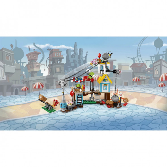 Конструктор LEGO Angry Birds 75824 Разгром Свинограда в Липецке