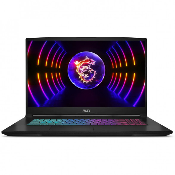 Ноутбук MSI Katana 17 B13VEK-1624XRUY (17.3&amp;quot;, IPS, Intel Core i5 13420H 2.1ГГц, 8 ядер, 16ГБ DDR5, 512ГБ SSD, NVIDIA GeForce RTX 4050 - 6 ГБ, без ОС), черный в Липецке