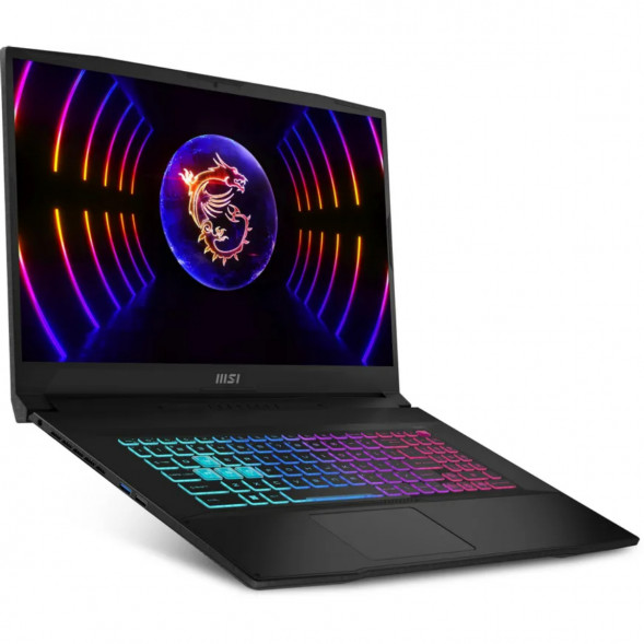 Ноутбук MSI Katana 17 B13VEK-1624XRUY (17.3&amp;quot;, IPS, Intel Core i5 13420H 2.1ГГц, 8 ядер, 16ГБ DDR5, 512ГБ SSD, NVIDIA GeForce RTX 4050 - 6 ГБ, без ОС), черный в Липецке