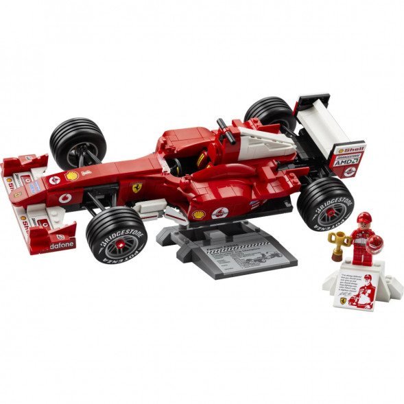Конструктор LEGO Icons 11375 Ferrari F2004 и Михаэль Шумахер в Липецке