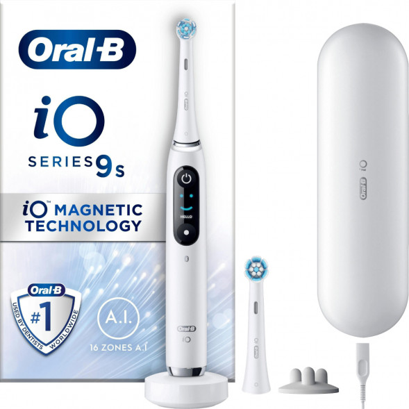 Электрическая зубная щетка Oral-B iO Series 9s (387224), White в Липецке