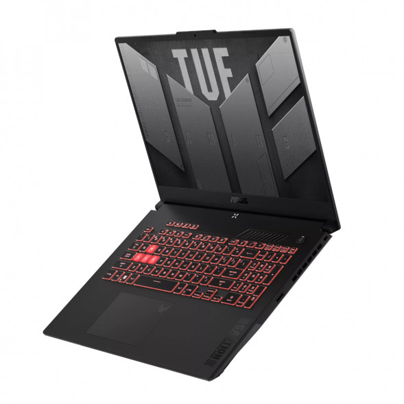 Ноутбук ASUS TUF Gaming A17 FA707NUG-HX156 (17.3&amp;quot;, IPS, 6 ядер, AMD Ryzen 7 7445HS 3.2 ГГц, 16 ГБ DDR5, SSD 512 ГБ, NVIDIA GeForce RTX 4050 - 6 ГБ, без ОС), черный в Липецке