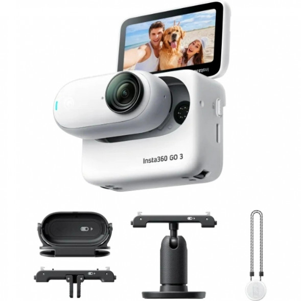 Экшн-камера Insta360 GO 3 Action Kit 64 GB, Arctic White в Липецке