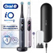 Набор из 2-х электрических зубных щеток Oral-B iO Series 9 Duo, Black Onyx и Rose Quartz в Липецке